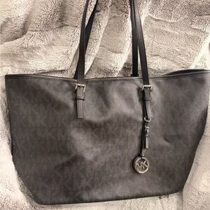 Michael Kors Reversible Black Tote Bag